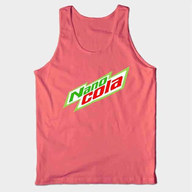 Vintage Nano Cola Tank Top by Nyanberz